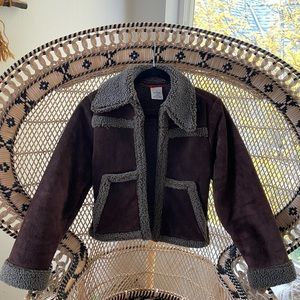 90’s 100% leather Espirit jacket (S)